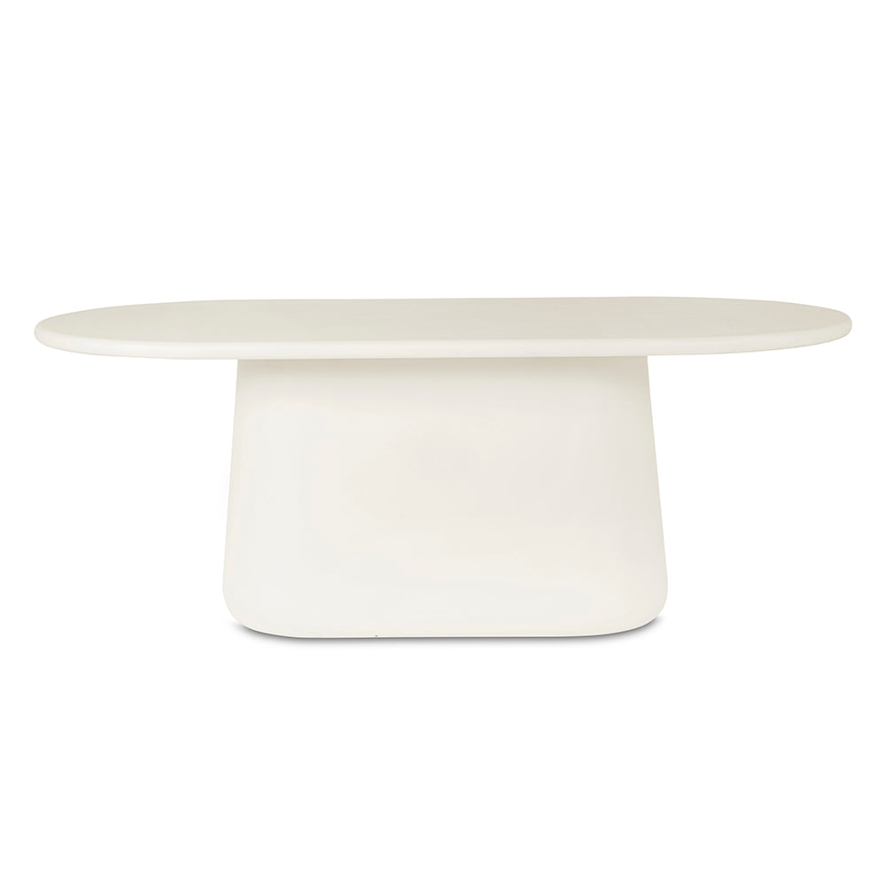 Moreton Indoor 2m Concrete Plaster Dining Table