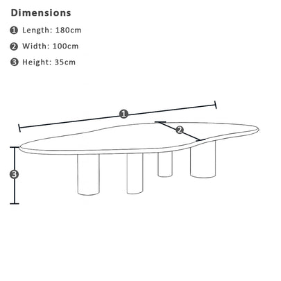 Nambucca Indoor Wooden Coffee Table