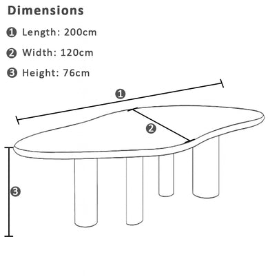 Nambucca Indoor 2m Timber Dining Table