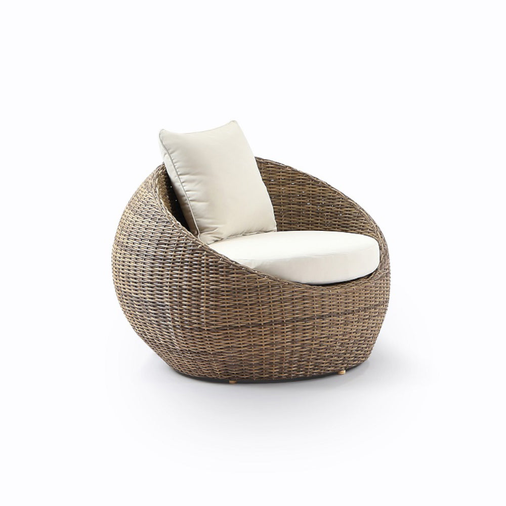 Newport Outdoor Wicker Lounge Arm Chair