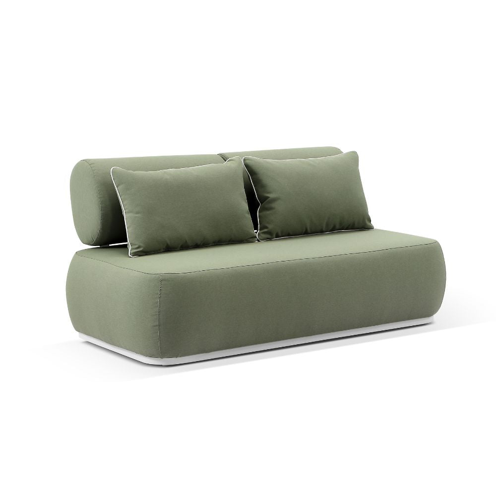 Norfolk 2 Seater Outdoor Aluminium Lounge