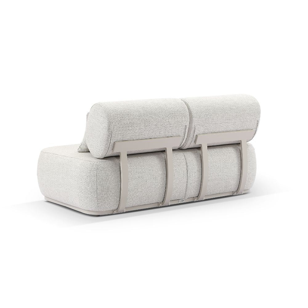 Norfolk 2 Seater Outdoor Aluminium Lounge