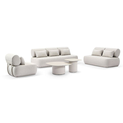 Norfolk 3+2+1 Outdoor Aluminium Lounge with Coffee Table Set
