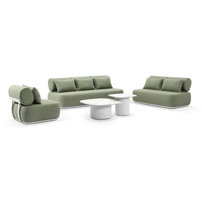 Norfolk 3+2+1 Outdoor Aluminium Lounge with Coffee Table Set