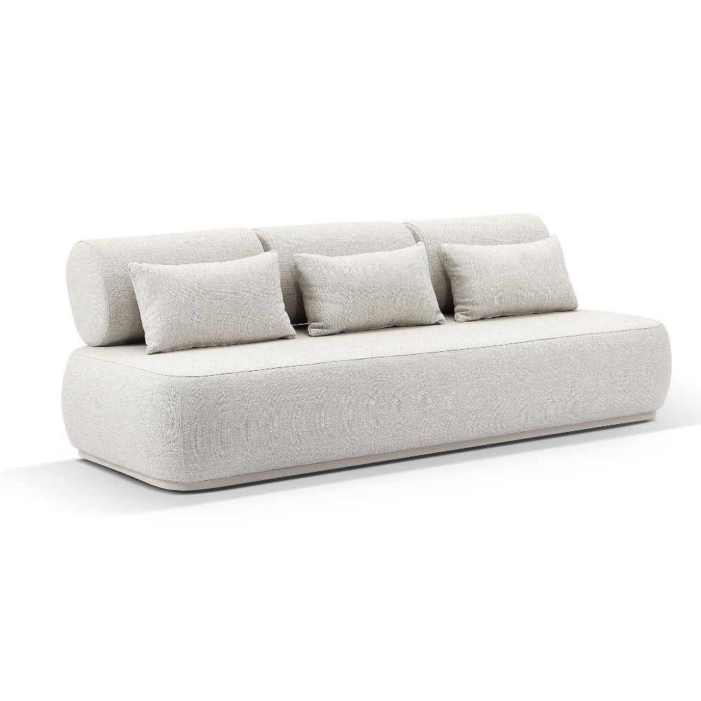 Norfolk 3 Seater Outdoor Aluminium Lounge