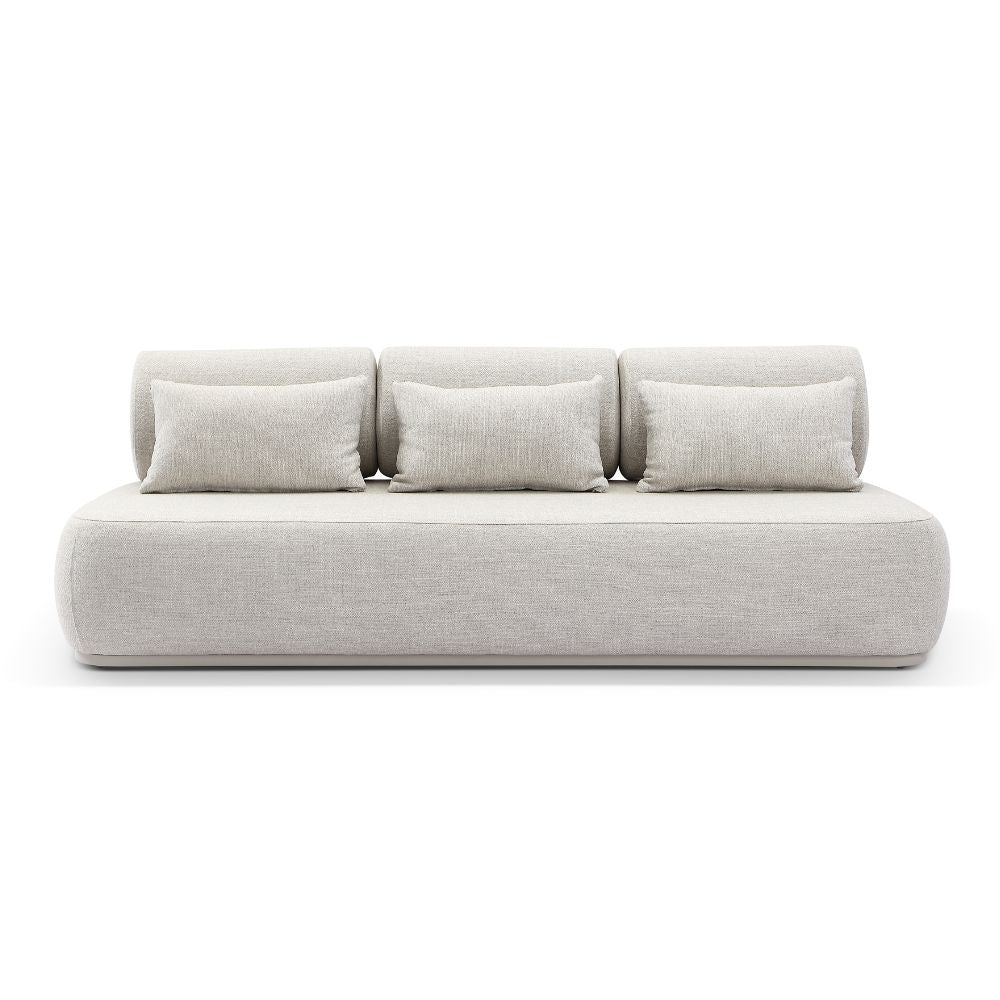Norfolk 3 Seater Outdoor Aluminium Lounge
