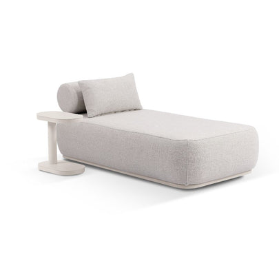 Norfolk Outdoor Aluminium Double and Single Sun Lounge Set with Side Tables Package