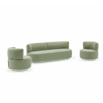 Onslow 3+1+1 Outdoor Lounge with Round Coffee Table Set