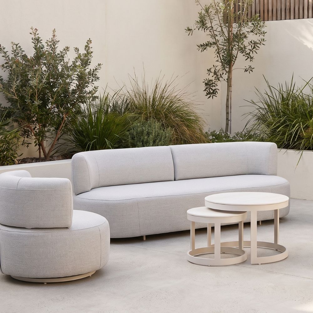 Onslow 3 Seater Outdoor Fabric Lounge