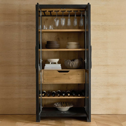Otis Indoor Timber Display Cabinet