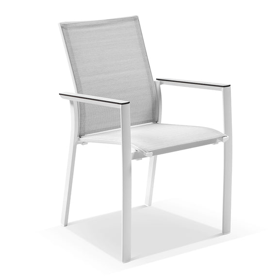 Patonga Outdoor Aluminium Sling Back Dining Chair