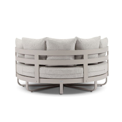 Rose Bay Outdoor Round Aluminium Daybed Sun Lounge