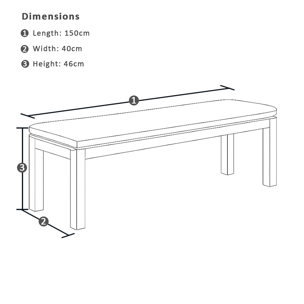 Santorini 3.55m Outdoor Rectangle Aluminium Dining Table with 4 Bench Seats