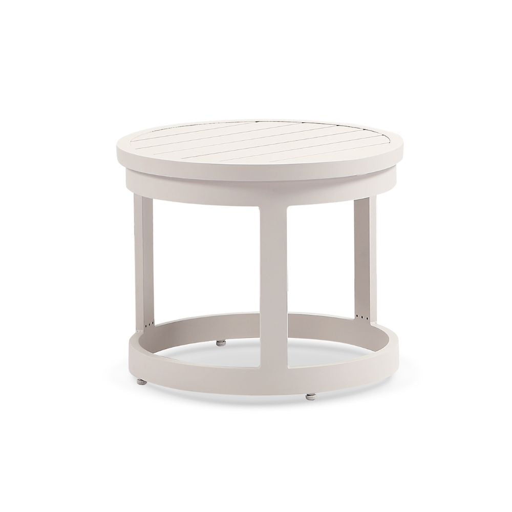 Santorini Round Outdoor Aluminium Side Table