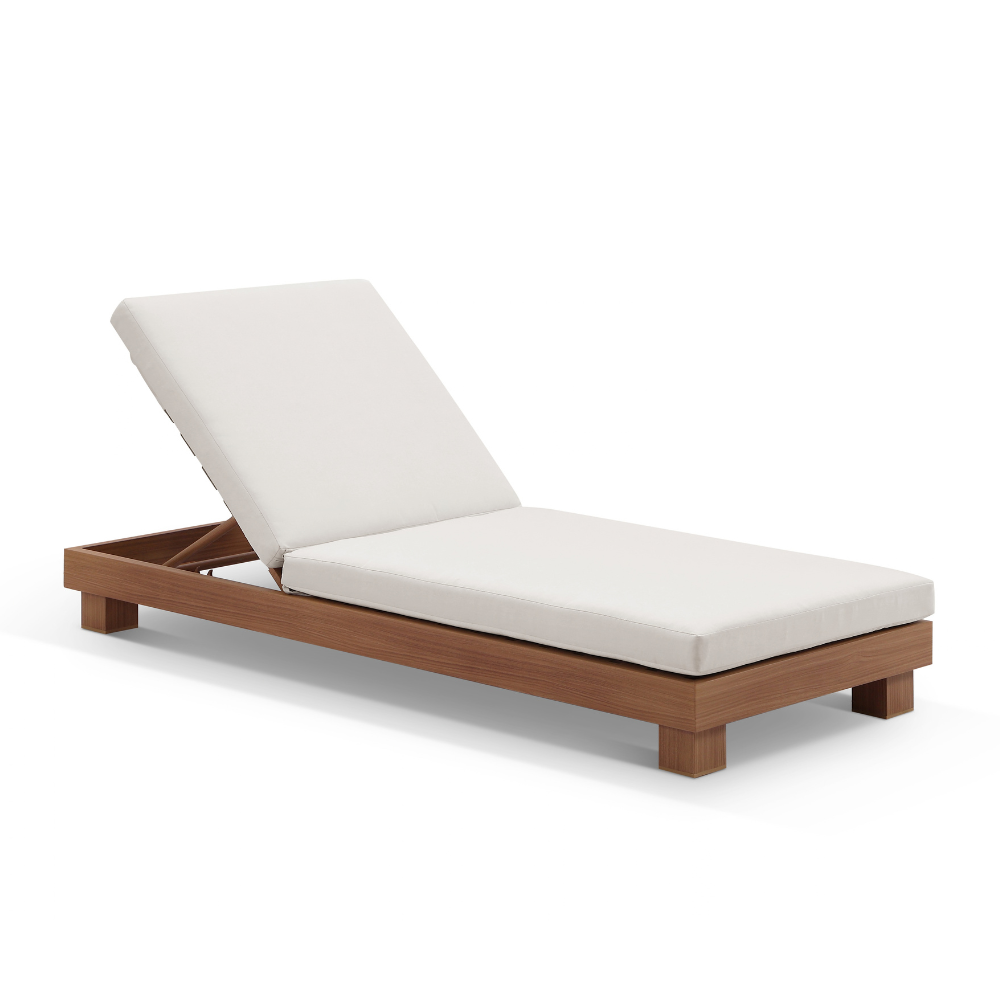 Santorini Aluminium Outdoor Sun Lounge