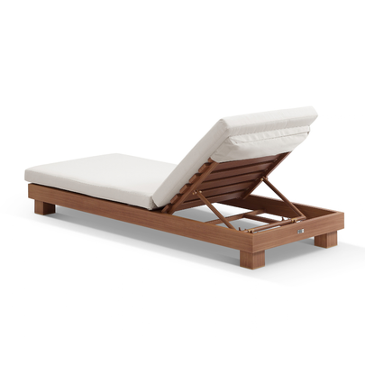 Santorini Aluminium Outdoor Sun Lounge