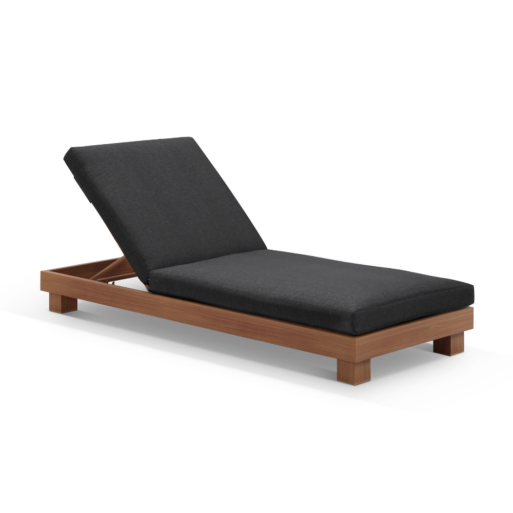 Santorini Aluminium Outdoor Sun Lounge