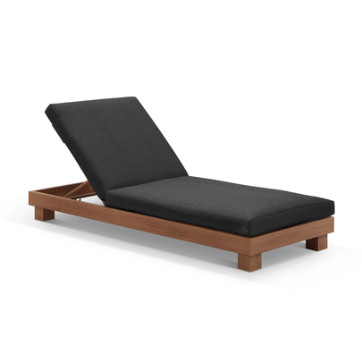 Santorini Aluminium Outdoor Sun Lounge