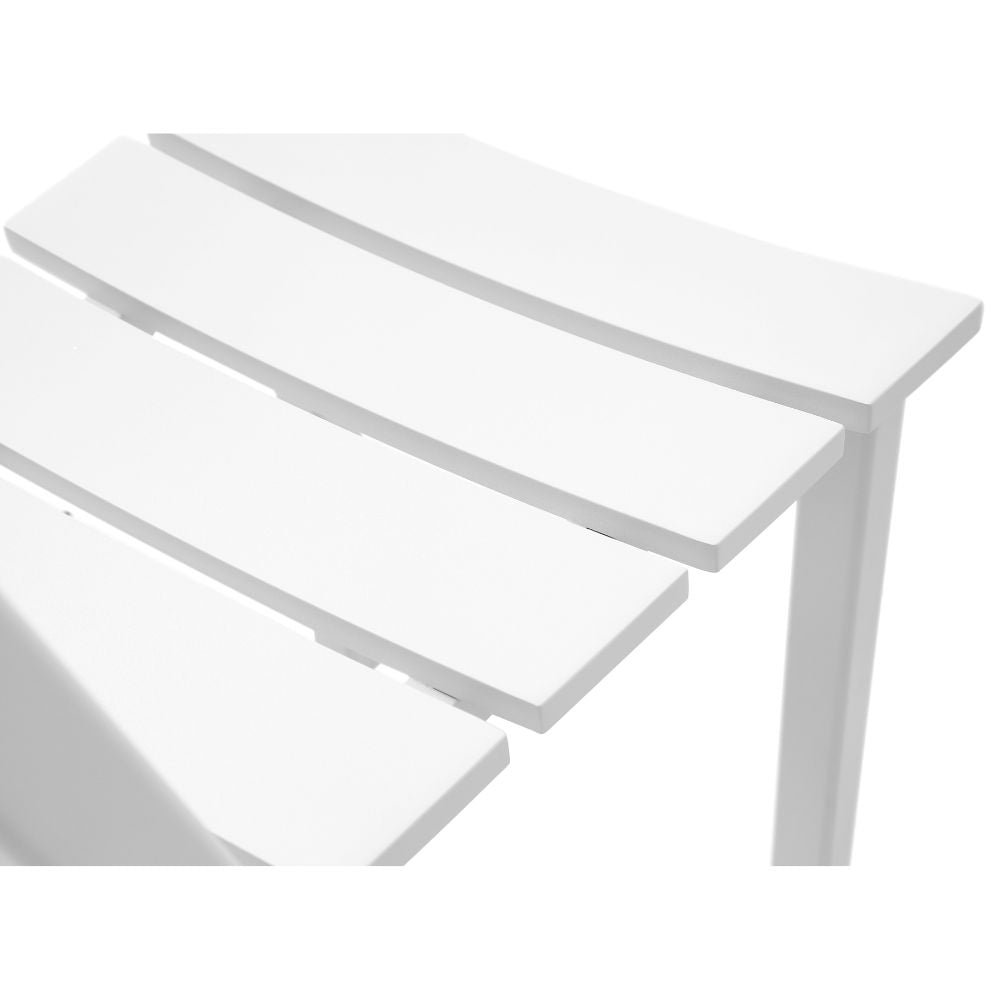 Santorini Outdoor Aluminium Armless Stackable Dining Chair