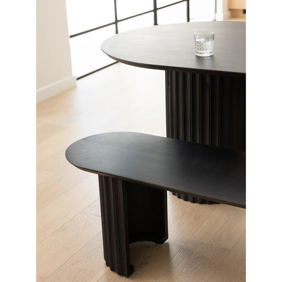 Scarborough Indoor 2.2m Timber Dining Setting with Benches