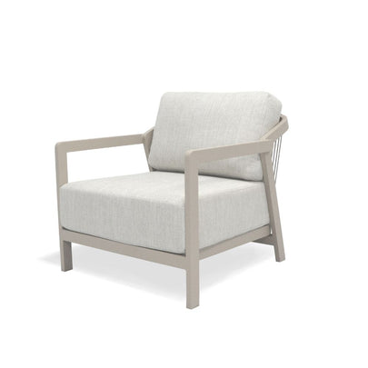 Serena Outdoor 1 Seater Aluminium Lounge Armchair