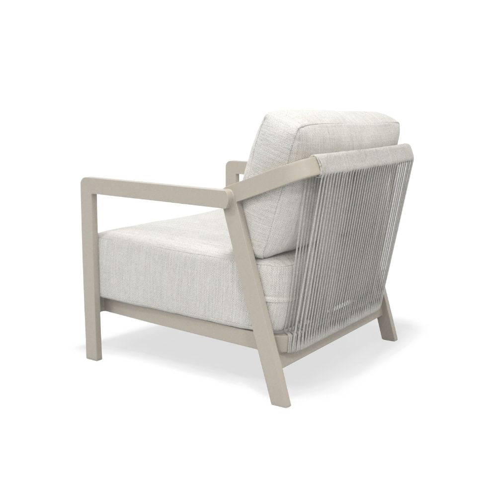 Serena Outdoor 1 Seater Aluminium Lounge Armchair