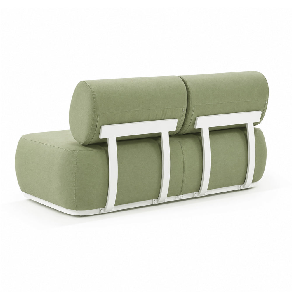 Norfolk 2 Seater Outdoor Aluminium Lounge