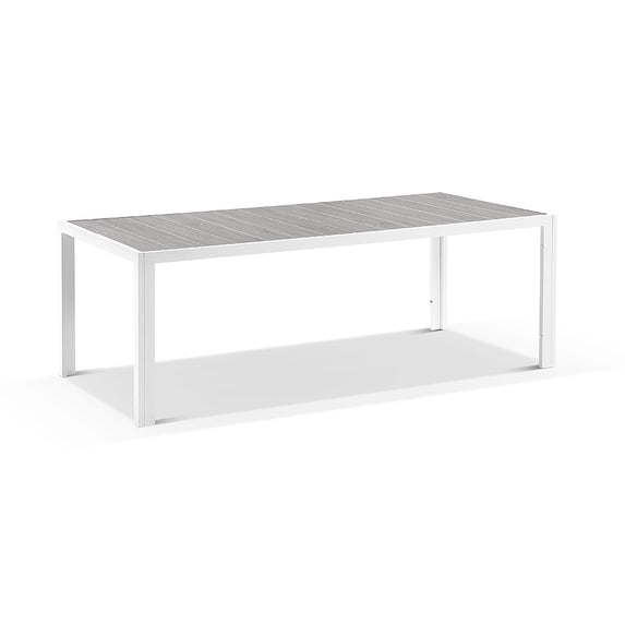 Southport Outdoor 2.17m Aluminium and Ceramic Rectangle Dining Table