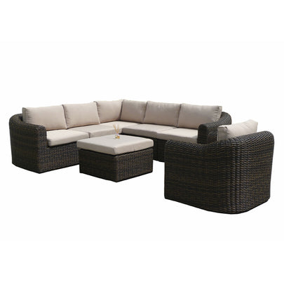Subiaco Outdoor Modular Corner Lounge Setting