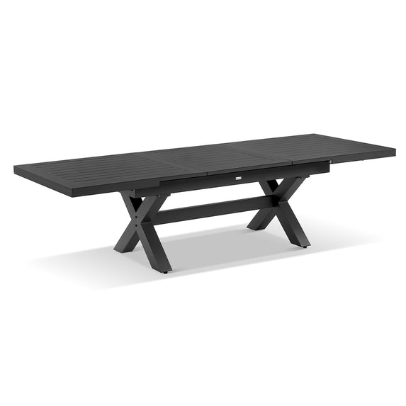 Austin Outdoor 2.2m - 3m Extension Aluminium Dining Table