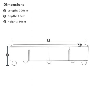 Tannum Indoor Timber TV Entertainment Unit