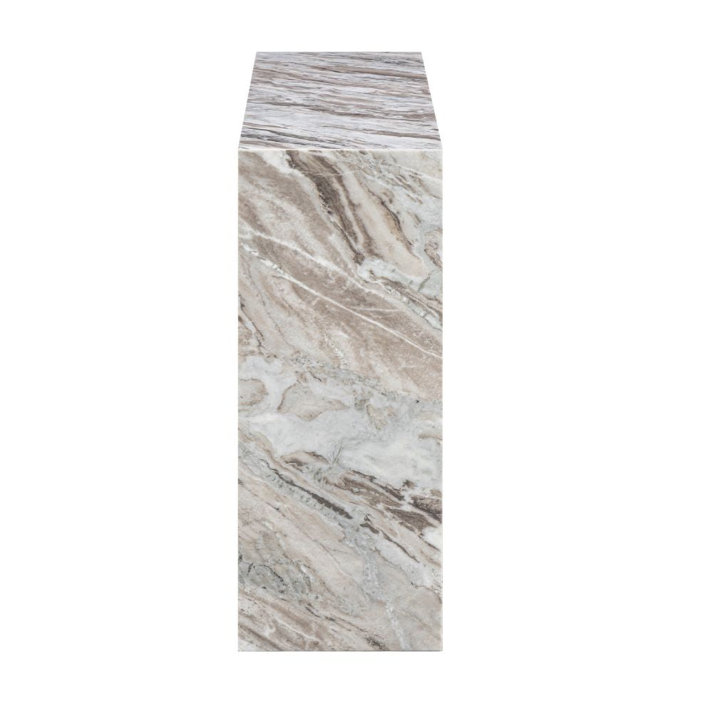 Florence Rectangle Marble Stone Console Hall Table