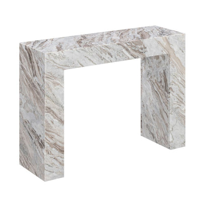 Florence Rectangle Marble Stone Console Hall Table