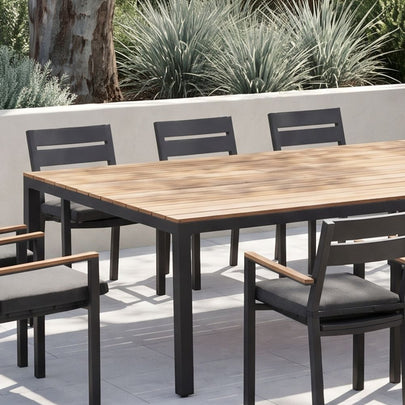 Tuscany 10 Seater Teak and Aluminium Dining Table