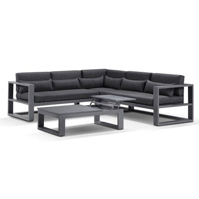 Santorini Package B Outdoor Aluminium Corner Lounge