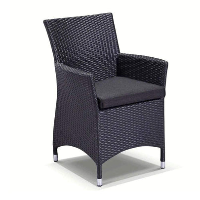 Sahara 10 Seat Outdoor Teak and Wicker Dining Setting