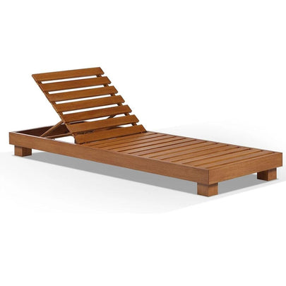 Santorini Aluminium Sun Lounge with Sunbrella® Cushion