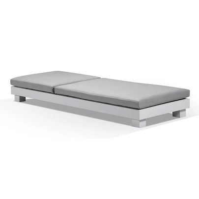Santorini Aluminium Outdoor Sun Lounge