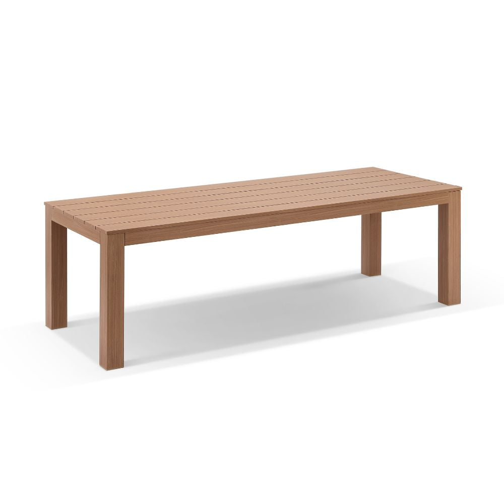 Entertainer 2.45cm Outdoor Aluminium Dining Table with Benches