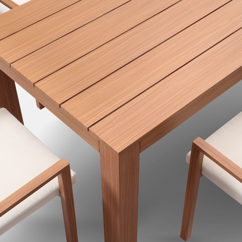 Entertainer 2.45m Outdoor Aluminium Dining Table
