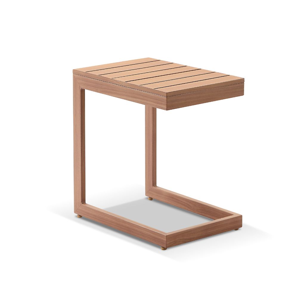 Santorini Aluminium Double Sun Lounge w/Santorini Side Table