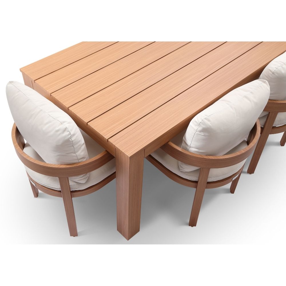 Entertainer 3.2m Outdoor Aluminium Dining Table with 12 Marlo Chairs