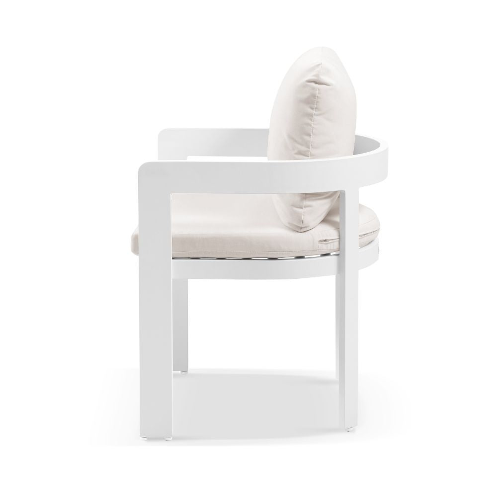 Marlo Outdoor Aluminium Dining Arm Chair