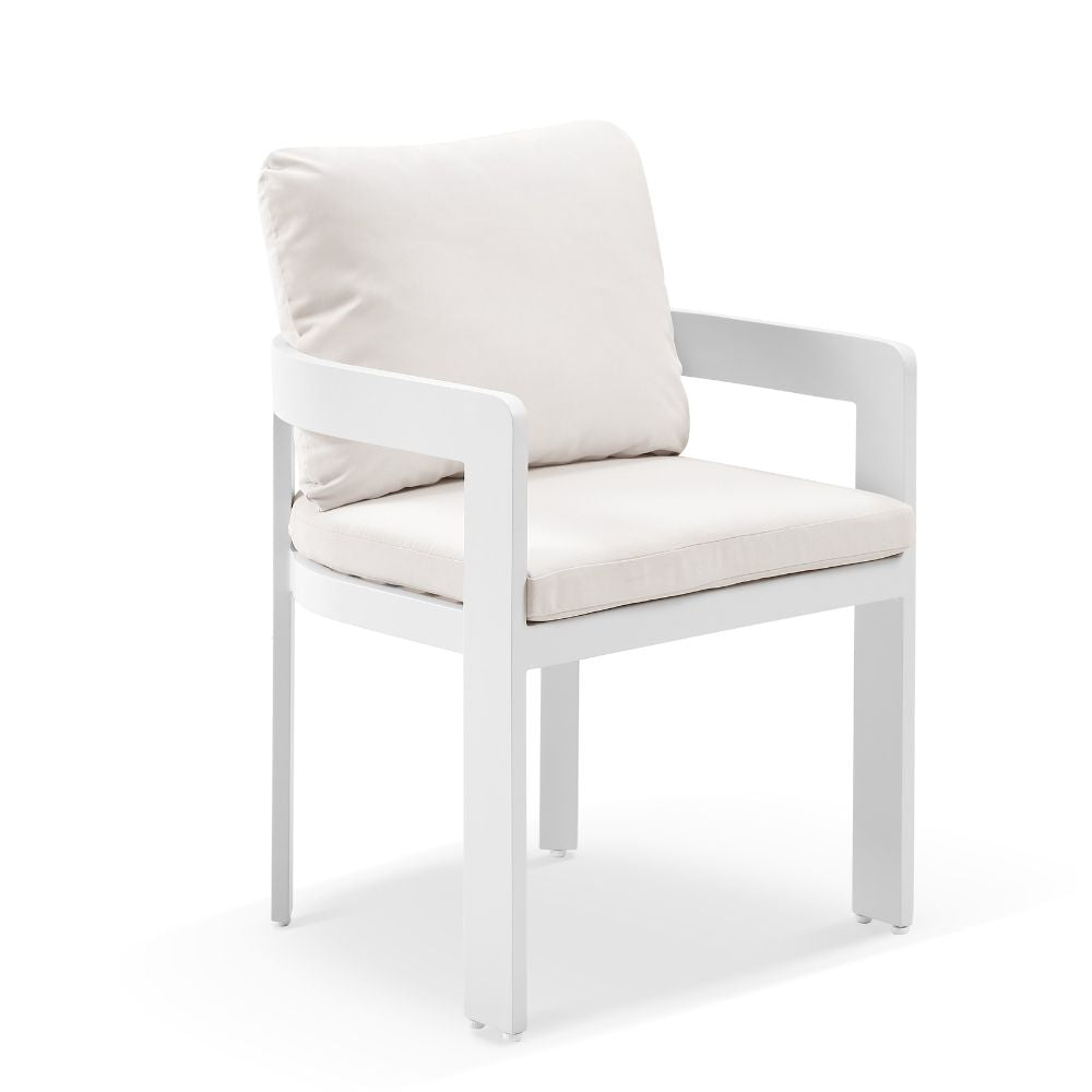 Marlo Outdoor Aluminium Dining Arm Chair