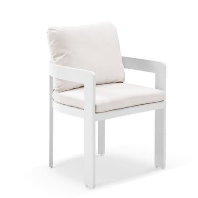 Marlo Outdoor Aluminium Dining Arm Chair