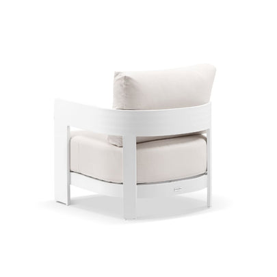 Marlo 1 Seater Outdoor Aluminium Lounge Arm Chair
