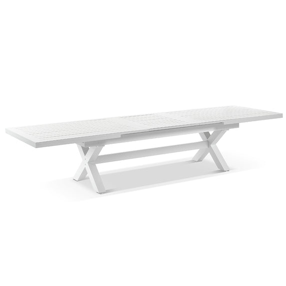 Austin Outdoor 3m - 3.8m Extension Aluminium Dining Table