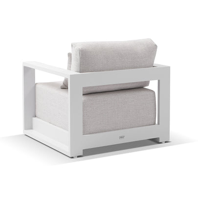 Whitehaven 3+2+1 Seater Outdoor Aluminium Lounge with Hugo Coffee Table Set