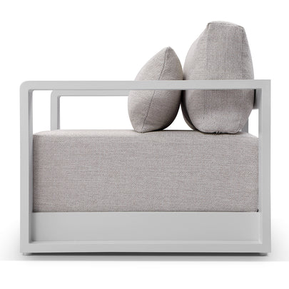 Whitehaven 2 Seater Outdoor Aluminium Lounge