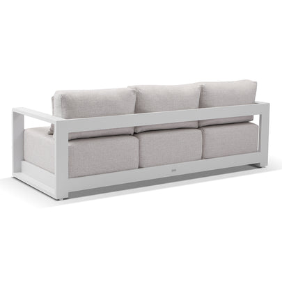 Whitehaven 3+2+1 Seater Outdoor Aluminium Lounge with Hugo Coffee Table Set